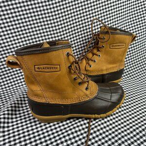 LaCrosse Women’s Uplander II 6″ Waterproof Gorpcore Duck Boot Rubber Size 7